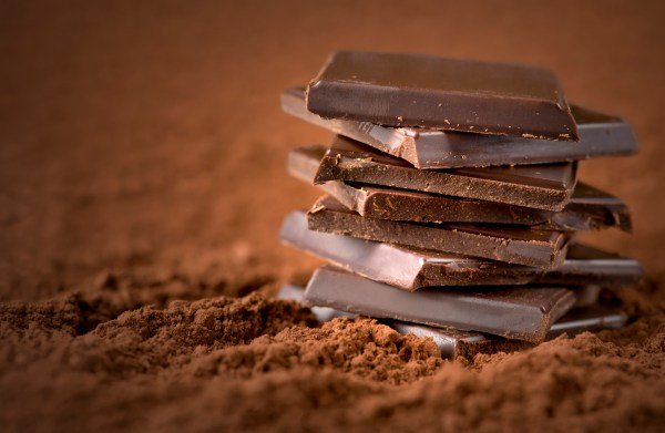 Stacked chocolate bars